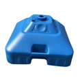 thumbnail image 2 of Base de Support de Parasol Remplissable Base de Parasol de Patio Support de Poteau pour Pelouse Terrasse Bleu, 2 of 9