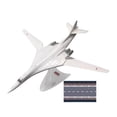 thumbnail image 4 of TISHITA 1/200 Tupolev TU-160 Strategic Aircraft Model Lifelike Airplane Model Soviet, 4 of 8