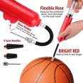 thumbnail image 3 of Bangcool Sport Ball Pump Kit Portable Mini Ball Air Pump for Basketball Football Toy Ball, 3 of 8