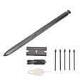 thumbnail image 3 of Touch Screen Pen, Rust Proof Stylus Pens Comfortable Grip High Sensitivity  For Smartphones Black,Pink,Silver, 3 of 8