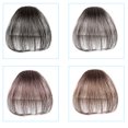 thumbnail image 3 of MasteelfCA Fashion One Piece Clip in Hair Bangs / Thin Fringe / Hair Extensions Natural Fake Hair Pieces (Natural Color), 3 of 4