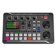 thumbnail image 2 of pitrice F998 Live Streaming Sound Card 8 sound Sound Card usb mixer external Sound Modes for sound mixer live Voice Chat Accompaniment, 2 of 9
