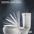 thumbnail image 4 of Kohler 7673-0 Cachet Toilet Seats, White, 4 of 4