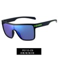 thumbnail image 1 of P0110  Personalized Siamese Large Frame Sunglasses Men‘s Trendy Driving Polarized Sunglasses, 1 of 7