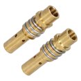 thumbnail image 1 of Welding Contact Tips,20Pcs Welding Torch Contact Contact Tip Holder Diffuser Contact Nozzle Tip Holder Top-Notch Performance, 1 of 14