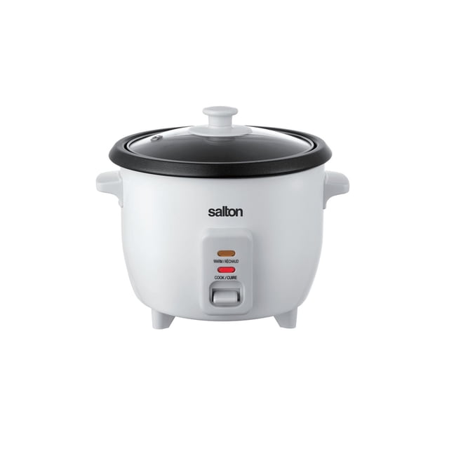 Automatic Drum Style Rice Cooker & Steamer - White, 6 Cup, RC2104WH