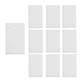 thumbnail image 5 of axGear 10 Packs Wall Plate White Single Blank No Device Outlet Cover, 5 of 5