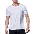 thumbnail image 2 of Men's Athletic Running T-Shirts Workout Lightweight Short Sleeve Performance Shirts Top Tee, 2 of 7