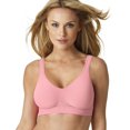 thumbnail image 1 of Bali Womens Comfort Revolution Smart Size Wirefree Bra, M3, Pink Peach, 1 of 1