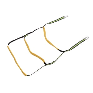 Échelle de corde pour bateau gonflable, Écheau de corde marine Échaud de corde pliable Échelles de bateau construit pour la dernière fois