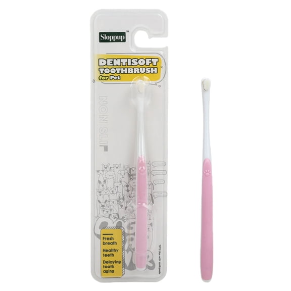 Micro Small Pet Toothbrush Kit for Dogs and Cats with Soft Gentle Teeth Cleaning Care