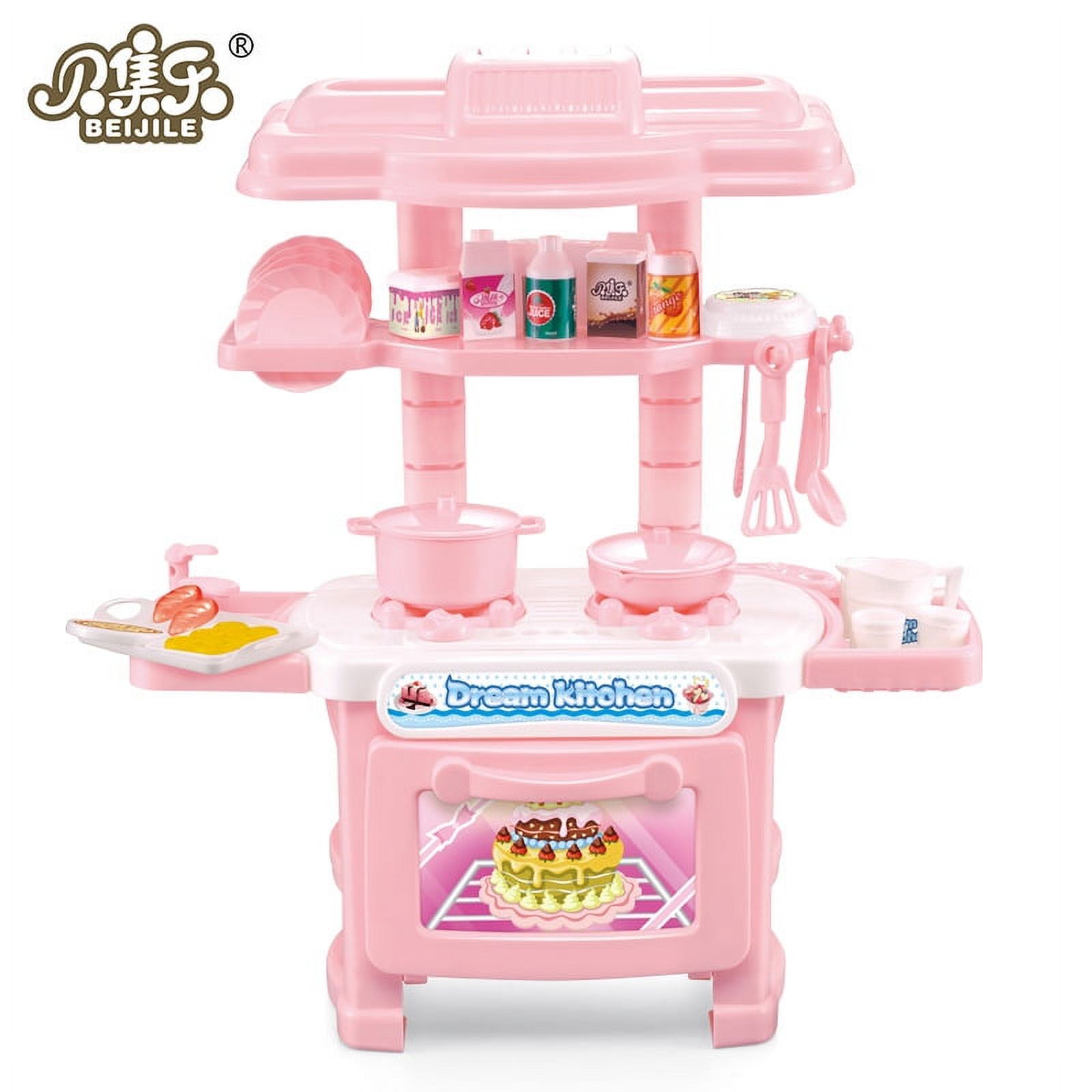 Kids Kitchen Toys Pretend Play Cooking play toys pretend play Toys Tableware Sets Baby Toddlers Kitchen Simulation Toys