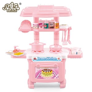 Enfants Jouets de cuisine Jouer Cuisson Jouets jouer feinte jeu Jouets Articles de table Ensembles Bébés Jouets Simulation de cuisine