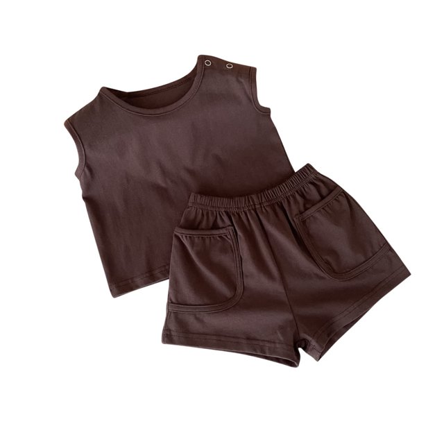 Birdeem Ensemble de Sport pour Bébé d'Été, Petit, Deux Pièces