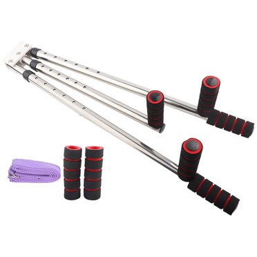 Outil d'Entraînement pour Élargir les Jambes, Machine d'Étirement à 3 Barres pour Fentes de Jambes avec Sangle de Yoga, Outil d'Étirement pour Jambes pour Danse, Gymnastique, Yoga, Étirement Ligamentaire, Équipement d'Entraînement