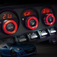 thumbnail image 4 of Car Air Conditioner Switch Knob Ring AC Knobs Cover Red Fits For BRZ Toyota 86, 4 of 5