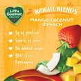 thumbnail image 3 of Little Gourmet Organic Bright Blends Puree Pouch – Mango, Coconut, Spinach – Stage 2, 3 of 5