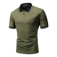thumbnail image 1 of QIPOPIQ Men's Stretch Pique Polo Shirt Clearance, 1 of 7