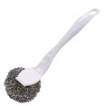 thumbnail image 2 of WHEANG 1PCS Scrubber With Handle Comes 1PCS Short Handle Stainless Scrubber With 1PCS Replacement Wire Scrubber For Pots And Pans, 2 of 5