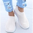 thumbnail image 3 of Kcodviy Chaussures en Maille pour Femmes d'Extérieur Espadrilles Patins pour Femmes Décontractées à Enfiler Confortables Semelles de Espadrilles pour Femmes Chaussures de Course Sport, 3 of 4