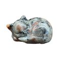 thumbnail image 1 of Natural Quartz Crystal Sleeping Cat Decoration Crystal Cat Sleeping Statue 2 Inch Opal Cat Crystal Statue Statue For Home Meditation, 1 of 9