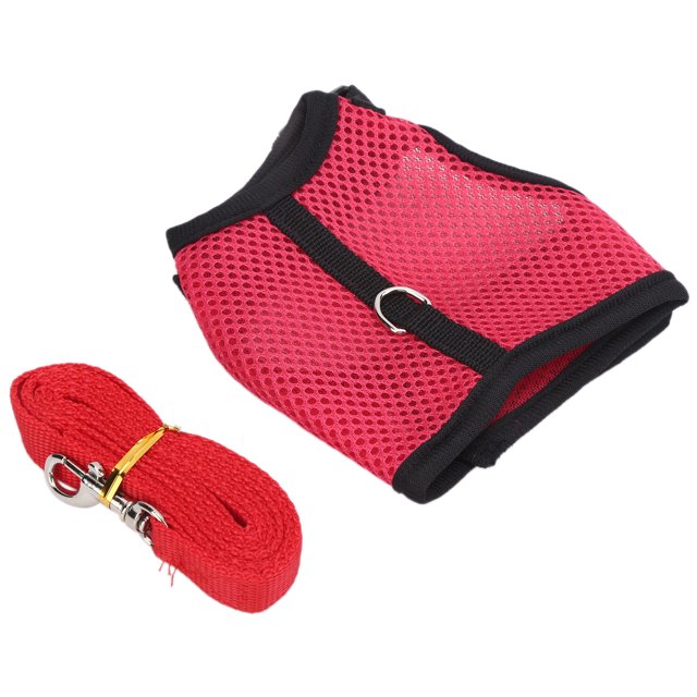 Tbest Vest Harness, Walking Harness Breathable For Small Pets For Guinea Pig For Bunny For Kitten