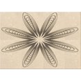 thumbnail image 1 of Ahgly Company Tapis Rectangulaire d'Intérieur Lavable en Machine Beige Blé Transitionnel, 5 Pieds x 8 Pieds, 1 of 7
