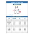 thumbnail image 3 of KIDSCOOL SPACE Little Girl Boy Ripped Denim Cute Slim Pants Jean Overalls,4-5 Years, 3 of 8