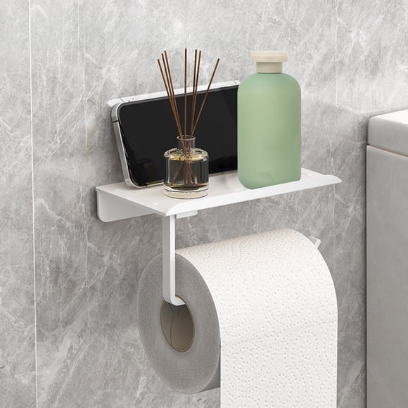Fwttom Bathroom Tissue Holders Toilet Roll Paper Holders Toilet Paper Box Non Perforated Tissue Storage Rack