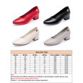 thumbnail image 2 of UKAP Escarpins Antidérapants à Enfiler pour Femmes Mariage Légers Beige 7,5, 2 of 8
