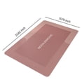 thumbnail image 3 of Suncoda Bathroom Rugs, Diatomaceous Bath Rug,Super Absorbent Quick Dry,Rubber Backing Non Slip ,Washable Bathroom Floor Mats, Shower Rug for in Front of Bathtub,Shower Room (16X24In), 3 of 8