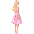thumbnail image 2 of Barbie Film Poupée de coll. Robe de guingan rose, Margot Robbie, 2 of 6