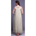 thumbnail image 2 of Bimba Robe de Nuit en Rayonne Imprimée pour Femmes, Sans Manches, Tenue de Nuit, Robe Maxi - S, 2 of 5