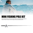 thumbnail image 3 of Portable Pocket Telescopic 37inch Mini Pen Fishing Rod, Small Pen Fishing Pole with Reel, Lightweight Fishing Rod Reel Combo for River Lake Reservoir Ice Fishing, 3 of 7