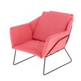 thumbnail image 2 of 1/6 Simulation Small Sofa Miniature Furniture Couch Model Doll House Pink, 2 of 6