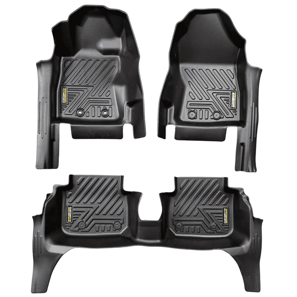 KQD – pour Subaru Crosstrek (Non Hybride) 2024–2026 – Tapis de Sol 5D Personnalisés – TPE Inodore, Protège les Appuis de Porte, Mesure au Laser, Toutes Saisons – Ensemble Complet pour Rangées 1re et 2e