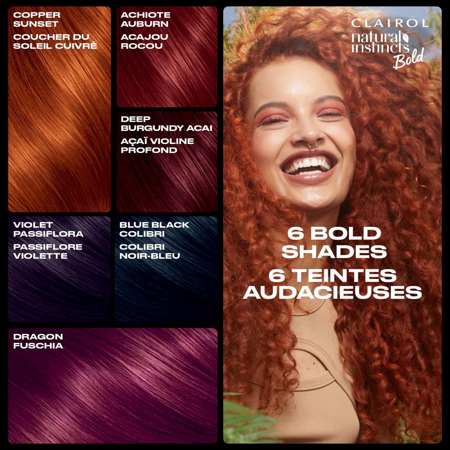 Clairol Natural Instincts Bold coloration permanente sans ammoniaque