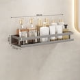 thumbnail image 3 of tamizeot Shower Shelf Holder Lightweight But Sturdy No Drilling Required Without Drilling Shower Storage Rack 50CM, 3 of 6