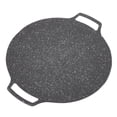 thumbnail image 2 of Assiette de Barbecue Coréenne Circulaire Poêle à Frire Cassette Four Assiette de Barbecue Teppanyaki Extérieur Ronde Gril Grillade, 2 of 8