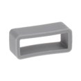 thumbnail image 4 of Unique Bargains Watch Band Strap Loops Silicone for 19mm Width Watch Band, Deep Gray 4 Pack, 4 of 5