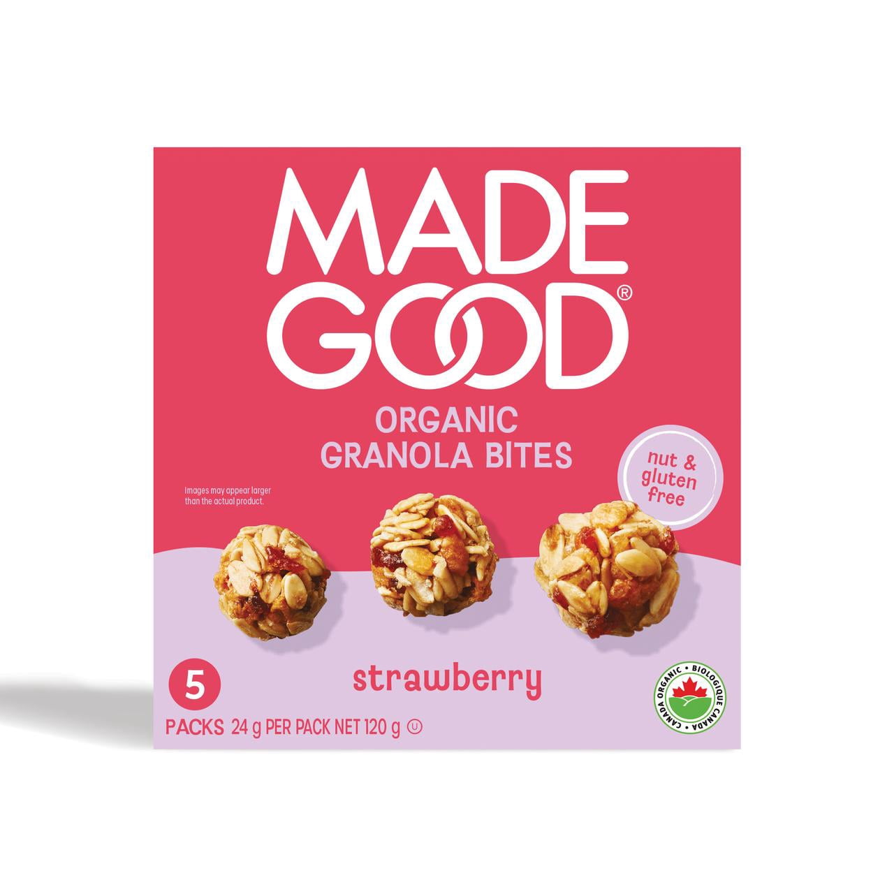 MadeGood Strawberry Granola Minis 5 bars