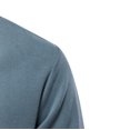 thumbnail image 4 of Yuyuzo Men Golf Shirts Long Sleeve Button Lapel V Neck Pullover Sports Tops Solid Color Patchwork Basic Blouse, 4 of 4