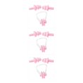 thumbnail image 4 of stanreset Waterproof Nose Clip Swimming Anti-noise Earplug for Protection Ear Protector Pink 3Set, 4 of 6