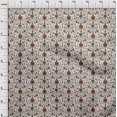 thumbnail image 4 of oneOone Cotton Jersey Red Fabric Florals Sewing Material Print Fabric By The Yard 58 Inch Wide, 4 of 4
