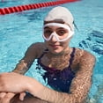 thumbnail image 5 of D-98 G Boy Girl Waterproof Swimming Goggles For Children Large Frame High Definition Set With Cap Clear Vision #AOKKe, 5 of 5