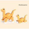 thumbnail image 2 of Yellow Stretchable Dinosaur Toys With Suction Cups Simulation Figures, 2 of 4