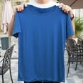 thumbnail image 5 of Timegard Tank Tops Men Crewneck Cap Sleeve Solid Color Basic Tee Casual Comfy Shirts Top Blouse Summer, 5 of 5