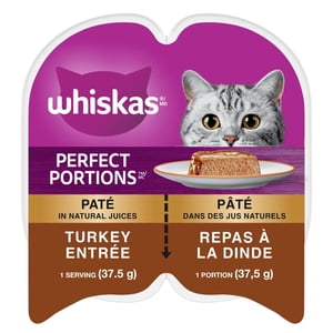 Whiskas Perfect Portions Turquie Entrée Paté Wet Cat Food