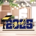 thumbnail image 2 of Tumotour 2025 Graduation Season Party Ceremony Home School Graduation Decoration Wood Table Decoration, 2 of 4
