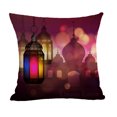 thumbnail image 3 of 2 Pcs Housse de Coussin Design Ramadan Festival Taie d'Oreiller 18"x18 Pouces Mystère 30, 3 of 9